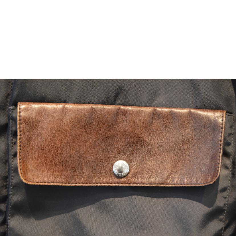PRADA プラダ/プラダレザーフラップメンズパーカー／Lサイズ（48）/SGH620//AX8***********/ABランク/89