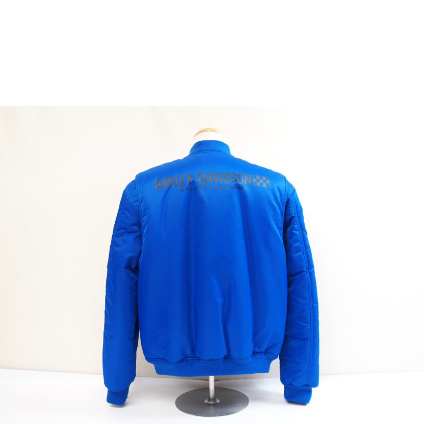 Harley　Davidson ハーレーダビットソン/At　the　CrankボンバーJKTラピスブルー/97451-21VM//Sランク/71