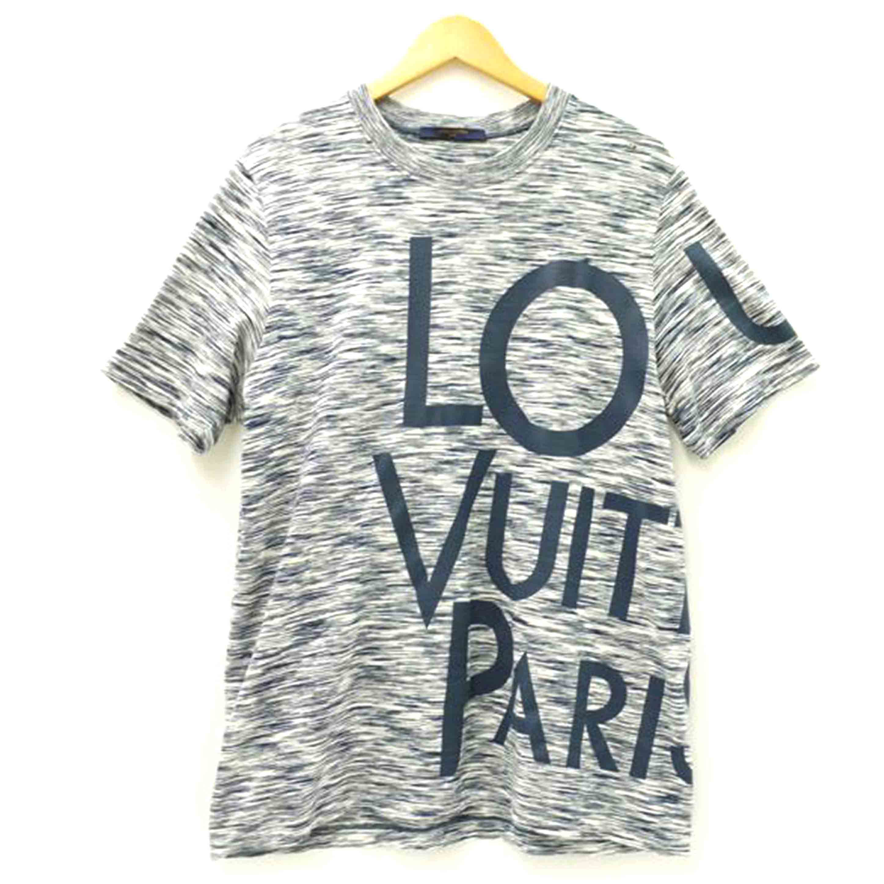 LOUIS　VUITTON ルイ・ヴィトン/◇ビッグロゴギャラクシープリンテッドTシャツ／XL/RM191M IYD HGY12W//Bランク/69