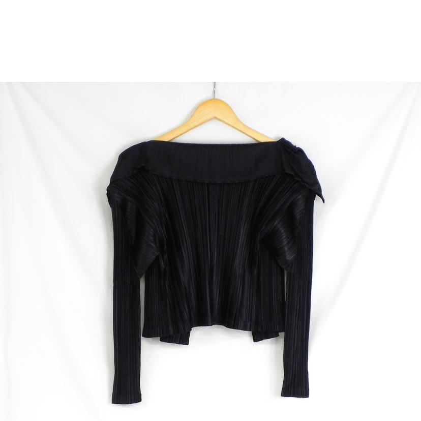 PLEATS PLEASE 定番　長袖カーディガン ISSEY MIYAKE イッセイミヤケ/レディースファッション｜WonderREX