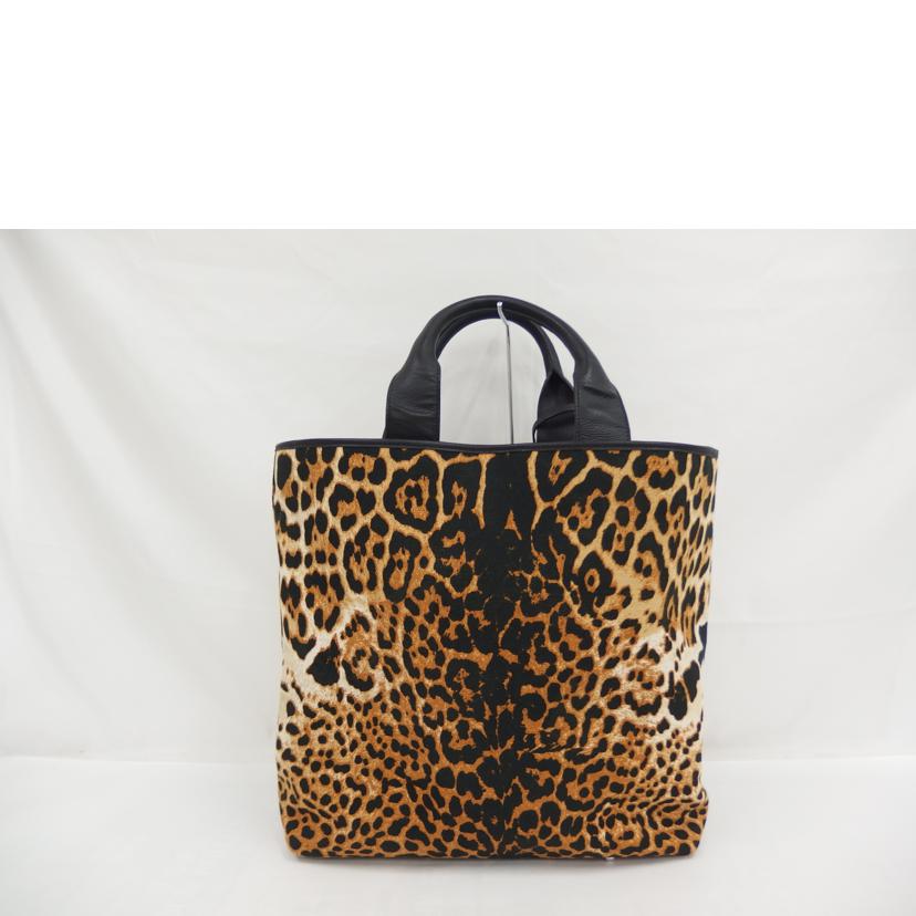 YSL サンローラン/レオパードレザートート/157730//001***/ABランク/82