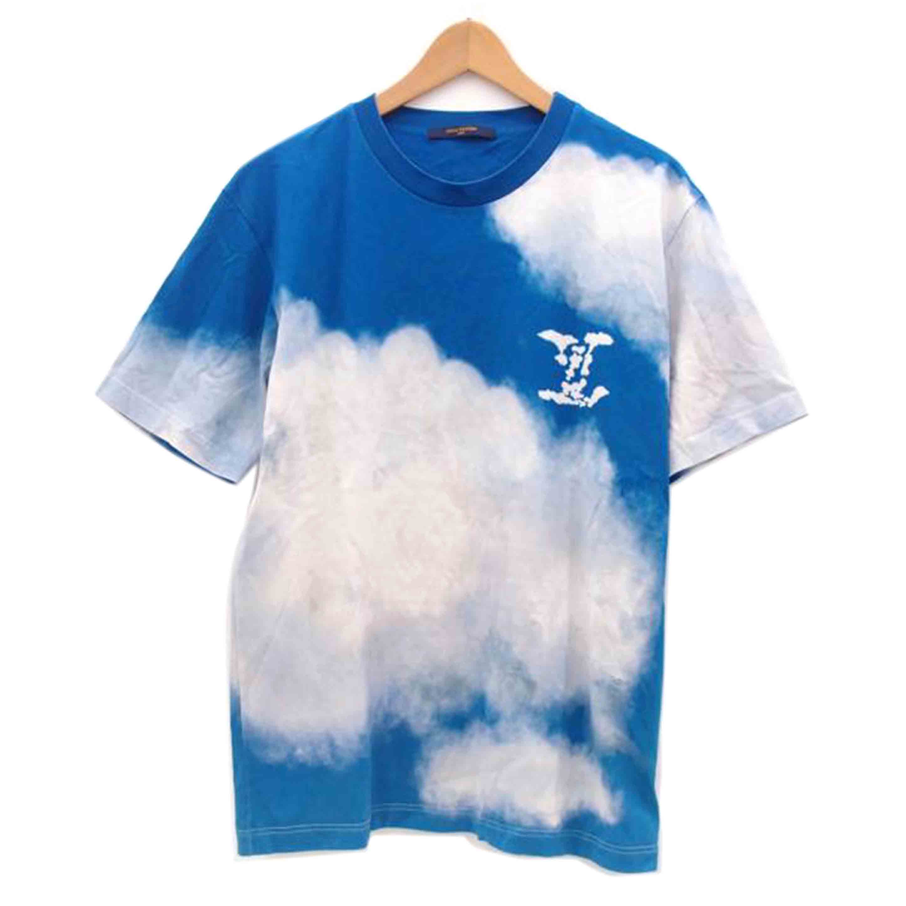 LV ルイ・ヴィトン/クラウドプリントTシャツ/RM202 NPG HJY79W//Aランク/69