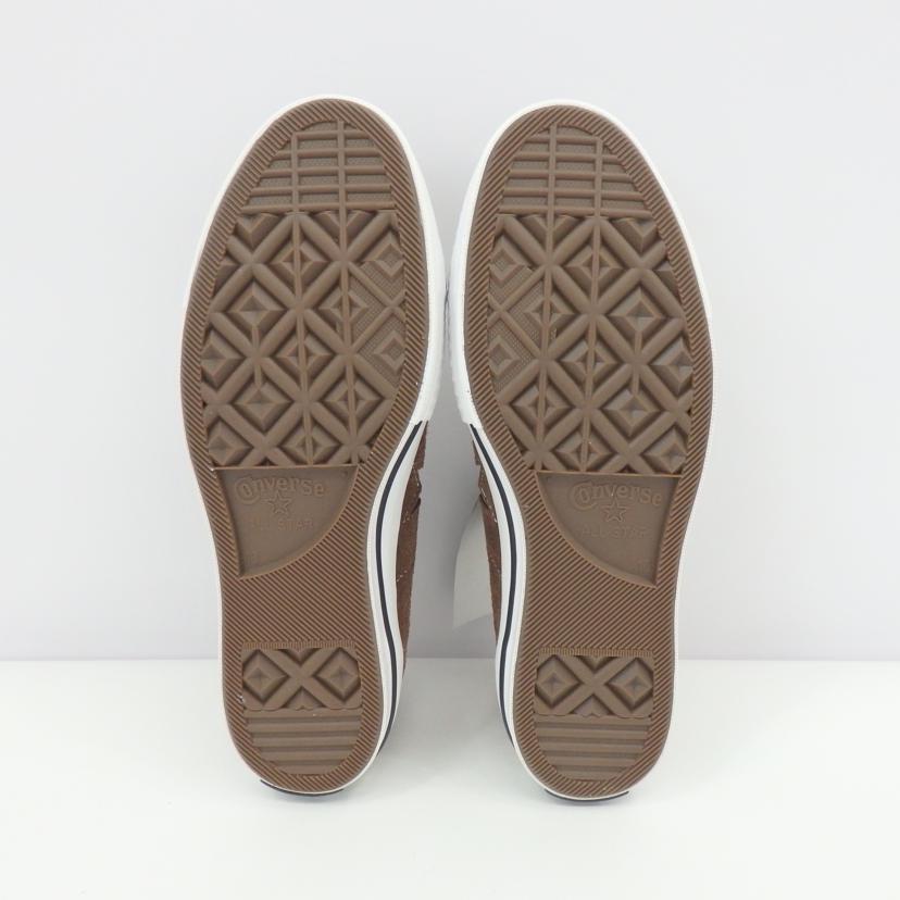 CONVERSE/ONE　STAR　オックスロースエード　チャコレート／ホワイド/162573C//ABランク/77