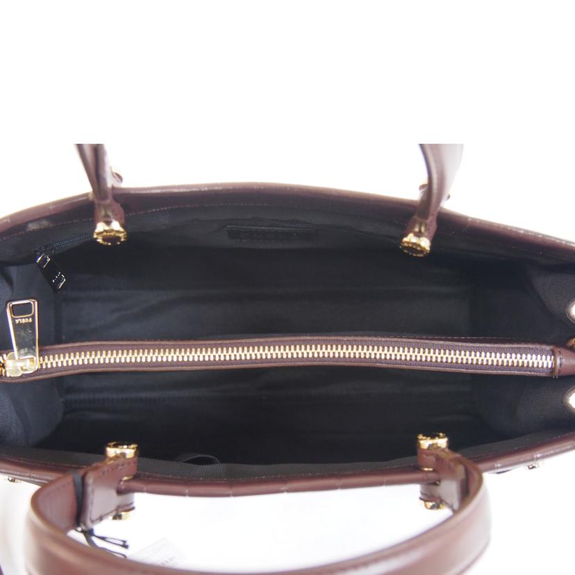 FURLA フルラ/LADYクロコ型押しカーフトートバック/BAWB01L//SAランク/71