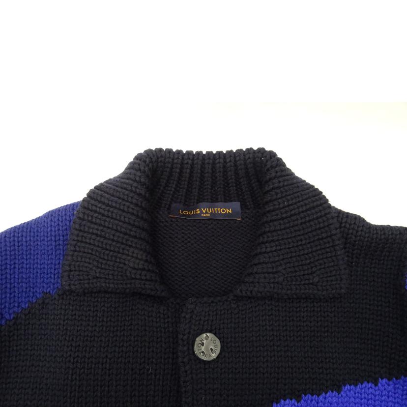LOUIS VUITTON ルイ・ヴィトン/◇ヴァージルアブローLOUIS VUITTON刺繍インタルシアボタン　ニットカーディガン／XL/RM202M UTF HJN06W//ｻｲｽ***/Aランク/69