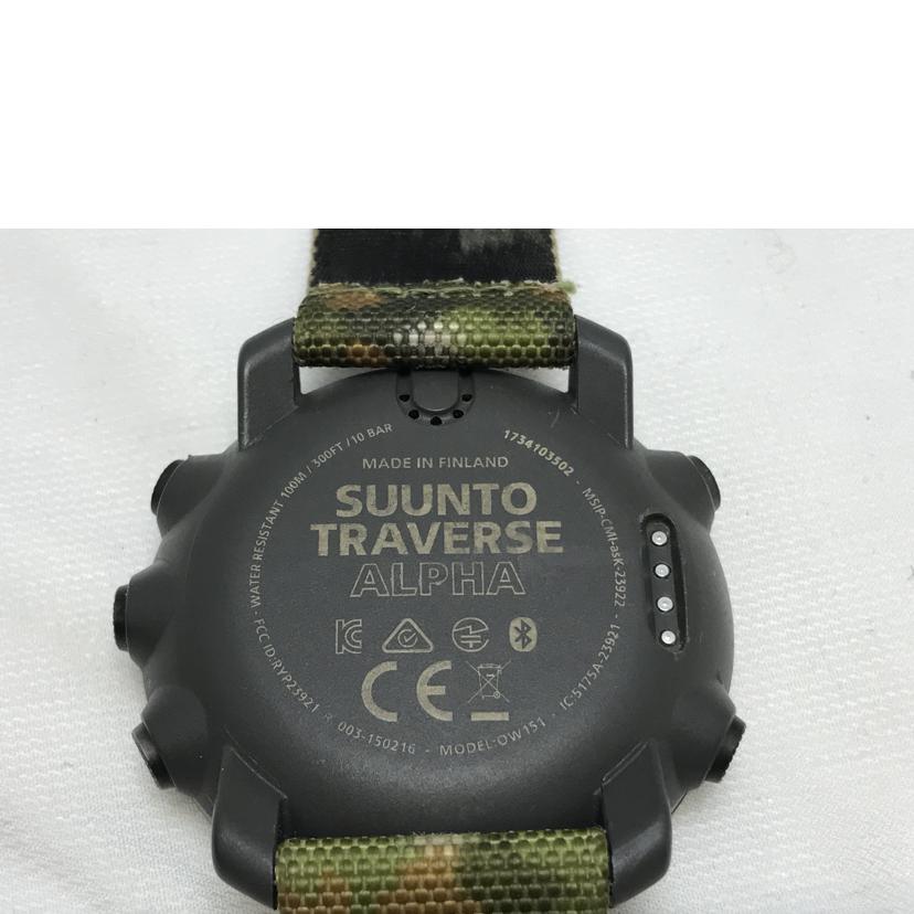 Suunto スント/トラバースアルファ/OW151//Bランク/51