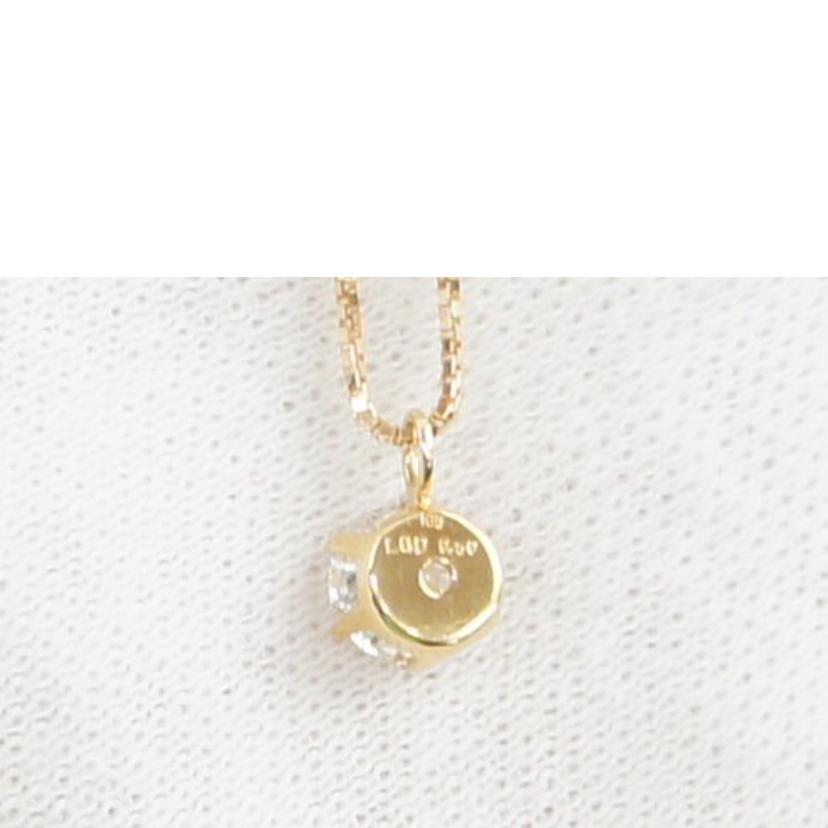 K18ダイヤネックレス0．50鑑//ABランク/64