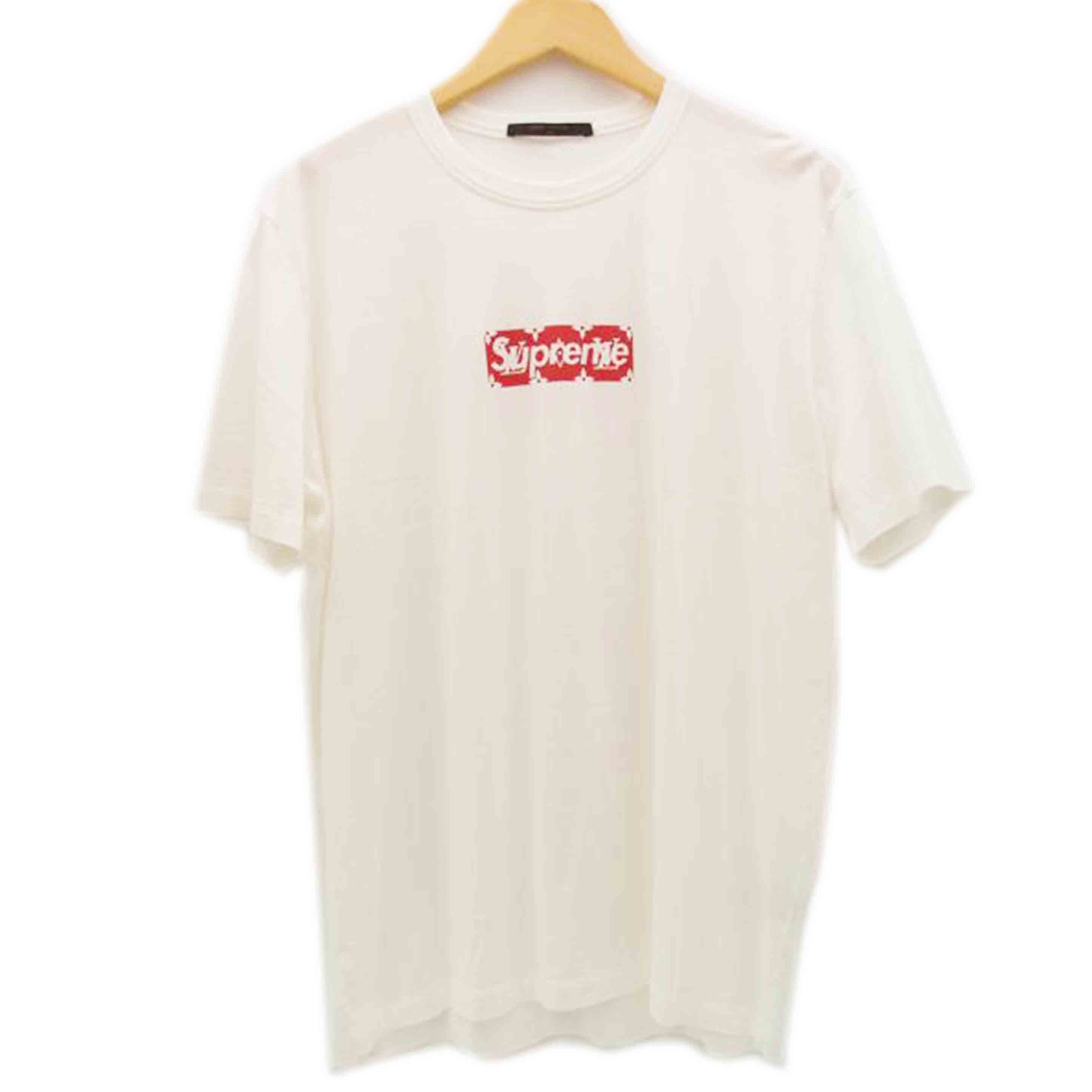 LV×Supreme ルイ・ヴィトン×シュプリーム/モノグラムボックスロゴ半袖Tシャツ/HDY92WJCB//Aランク/69