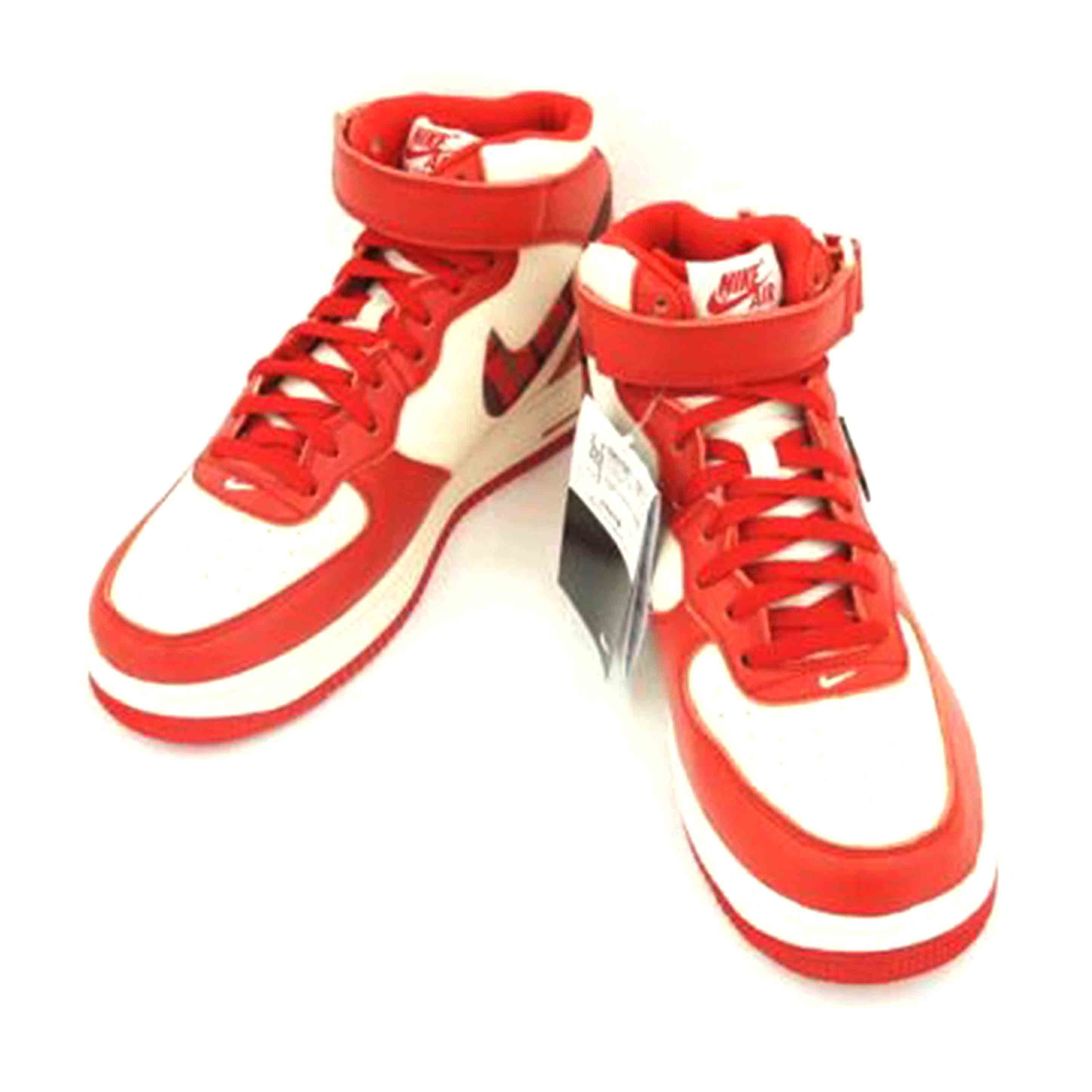 NIKE ナイキ/Air　Force　1　Mid　Plaid　Red/DV0792-101//Sランク/75