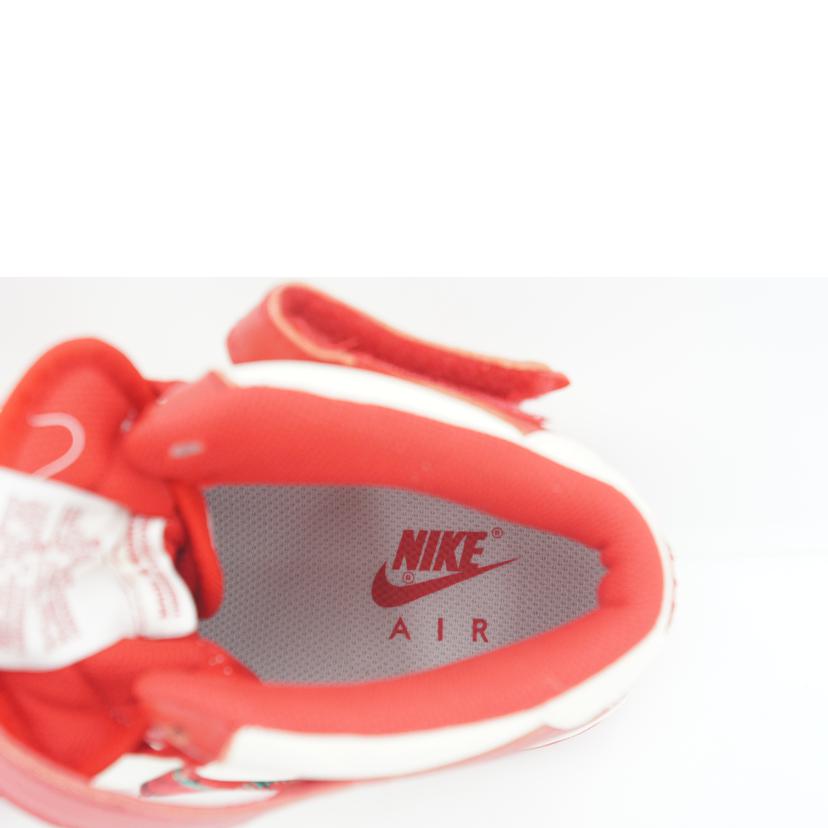 NIKE ナイキ/Air　Force　1　Mid　Plaid　Red/DV0792-101//Sランク/75