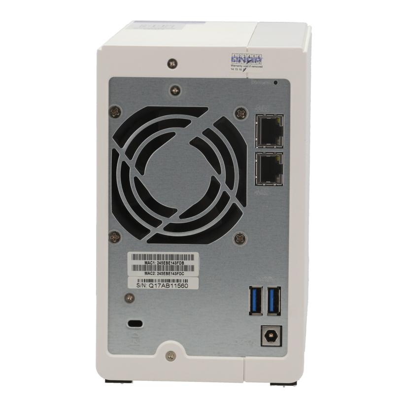 QNAP キューナップ/ファイルサーバ　NAS　2TBx2/TS-231P//Q17AB11560/Bランク/75