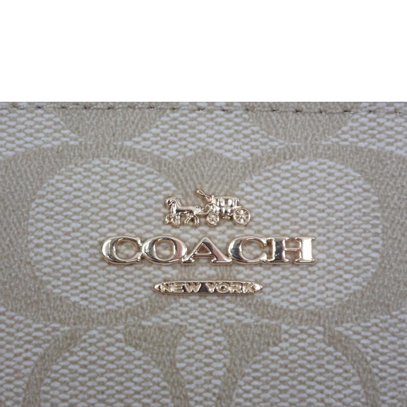 COACH COACH/キスロックミディアムシグネチャーウォレット/C8724//Aランク/62