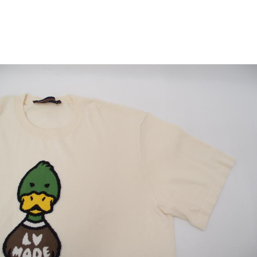 LOUIS　VUITTON ルイヴィトン/◇NIGOコラボダックニットTシャツ／ホワイト／XL/RM221MF96HMN04W//Aランク/69