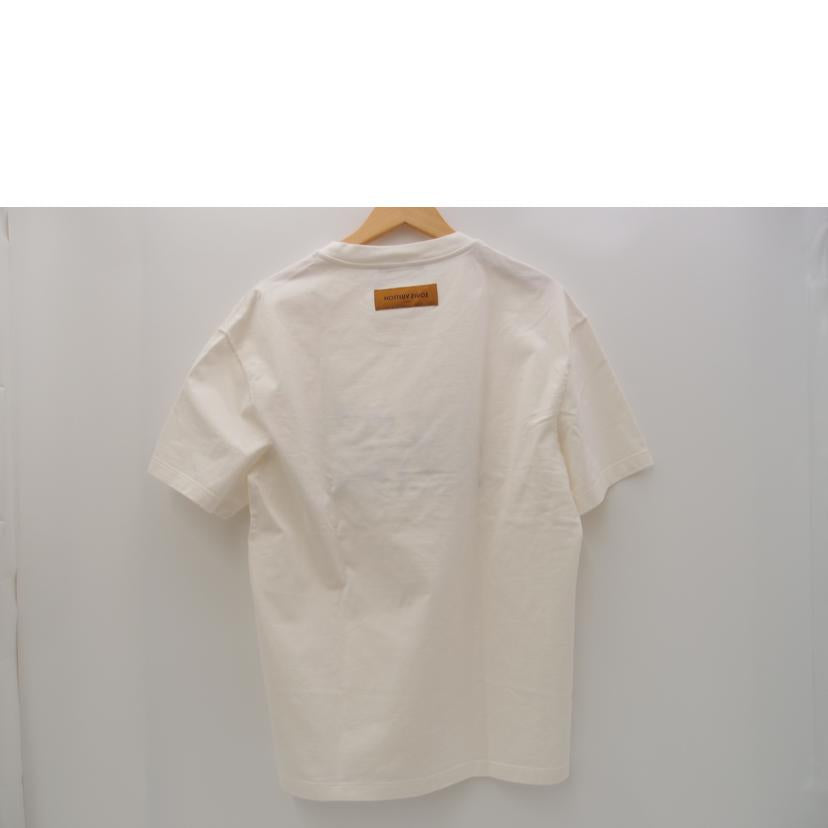 LOUIS　VUITTON ルイヴィトン/22AWグラフィックロゴTシャツ／ホワイト／XL/RM222DT3HNY75W//SAランク/69
