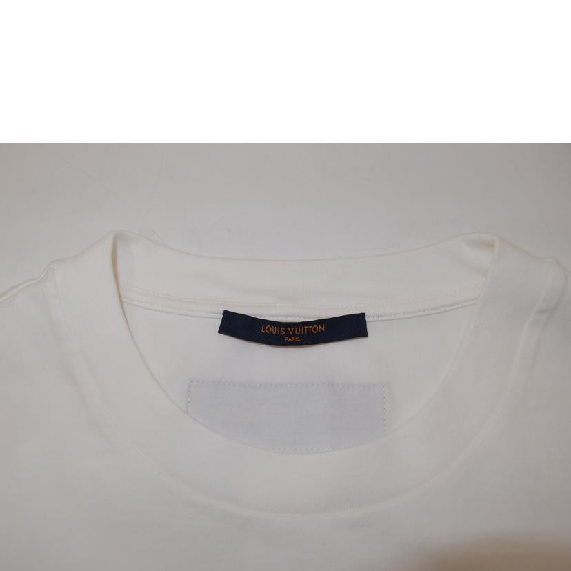 LOUIS　VUITTON ルイヴィトン/22AWグラフィックロゴTシャツ／ホワイト／XL/RM222DT3HNY75W//SAランク/69