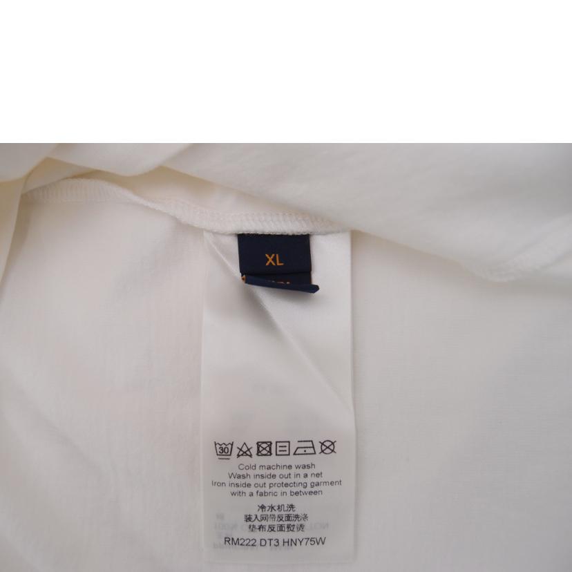 LOUIS　VUITTON ルイヴィトン/22AWグラフィックロゴTシャツ／ホワイト／XL/RM222DT3HNY75W//SAランク/69
