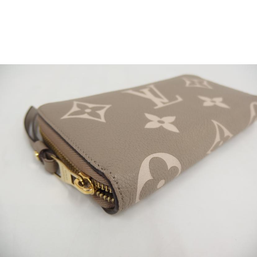LOUIS　VUITTON ルイヴィトン/ジッピー・ウォレット　トゥルトレール　クレーム／　モノグラム・アンプラント/M69794//ICﾀ**/ABランク/82