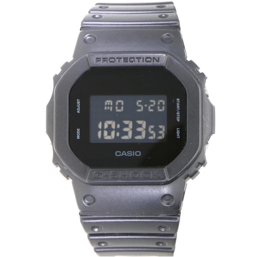 CASIO カシオ/G－SHOCKソリッドカラーズブラックモデル/DW-5600BB-1DR//Aランク/09