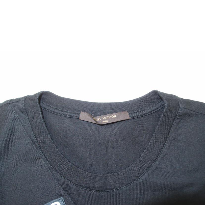 LOUIS　VUITTON ルイヴィトン　/FRAGMENTSコラボTシャツ／ブラック／XL/RM172MJC8HDY29W//Aランク/69