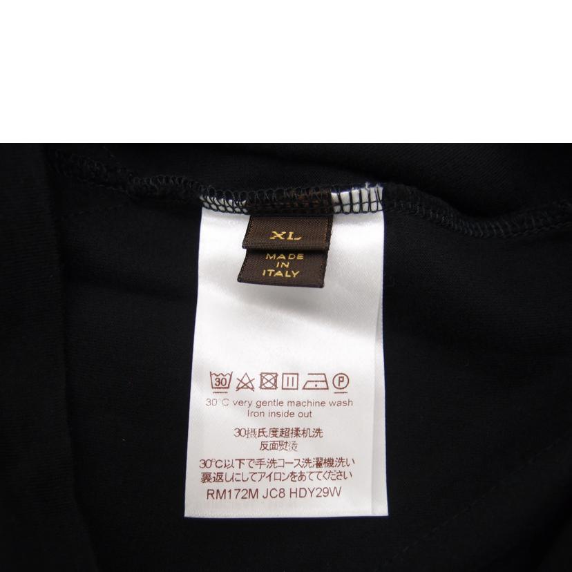 LOUIS　VUITTON ルイヴィトン　/FRAGMENTSコラボTシャツ／ブラック／XL/RM172MJC8HDY29W//Aランク/69