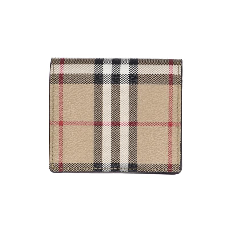 ＢＵＲＢＥＲＲＹ バーバリー/ノヴァチェックコンパクト二つ折り財布//Aランク/75