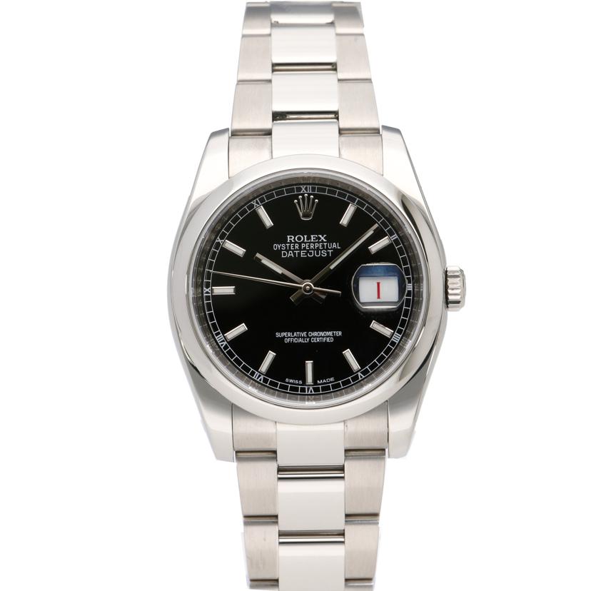 ROLEX/デイトジャスト　黒文字盤／自動巻き/116200//F94*****/Aランク/67