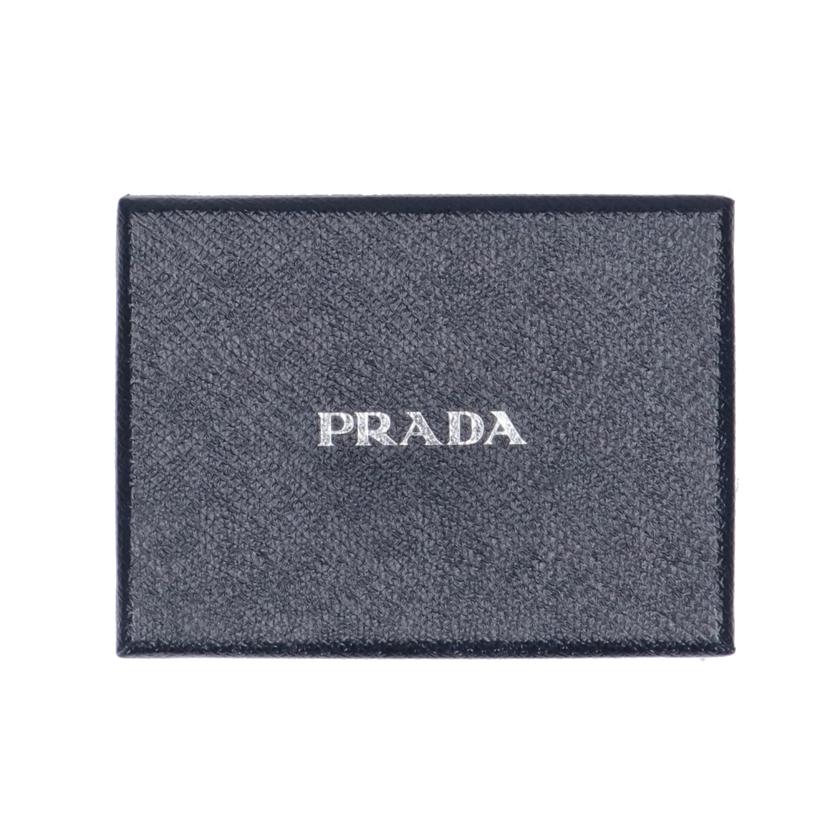 PRADA プラダ/サフィアーノ6連キーケース／ブラック/1PG222//SAランク/75
