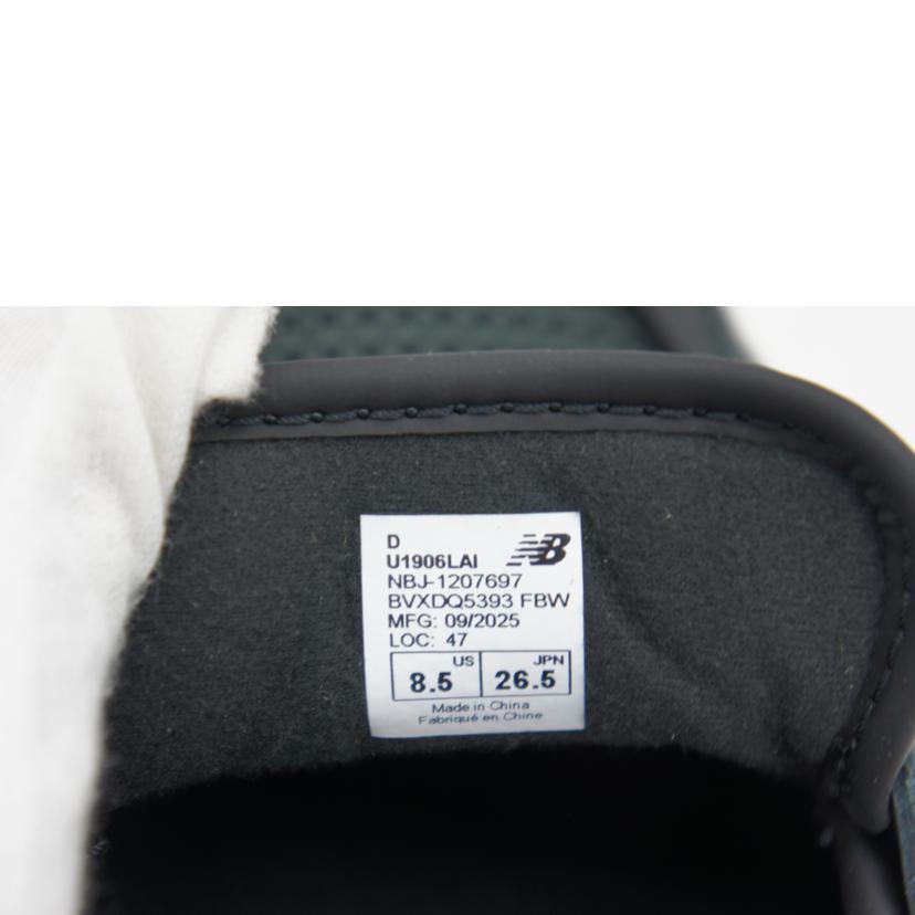 New Balance ニューバランス/1906L ＂Black/Blacktop/Phantom＂/U1906LAI//ABランク/41
