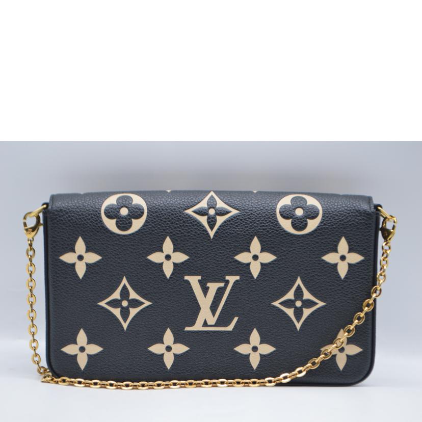 LOUIS VUITTON ルイヴィトン/ポシェット・フェリシー／モノグラム・アンプラント／バイカラー/M80482//RFI****/Aランク/89
