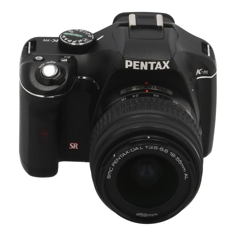 PENTAX ペンタックス　/デジタル一眼　レンズキット/K-m ﾚﾝｽﾞｷｯﾄ//3365587/Bランク/62