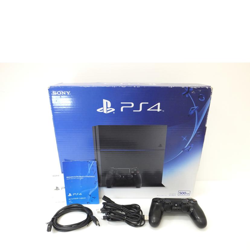 SONY ソニー/PS4本体500GBジェットブラック/CUH-1200A//5845860/Bランク/88
