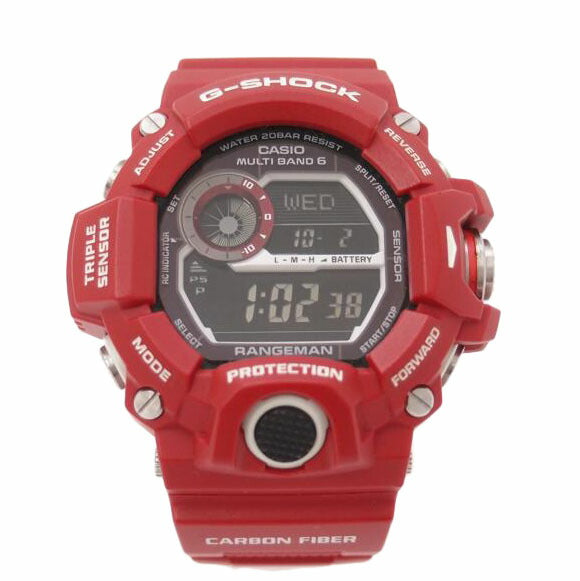 CASIO カシオ/G－SHOCK／RANGEMAN／電波ソーラー/GW-9400RDJ-4JF//202*****/ABランク/69