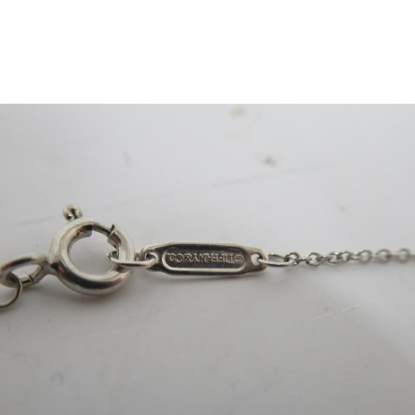 Tiffany＆CO/SVネックレス／インターロッキングサークル//Bランク/63