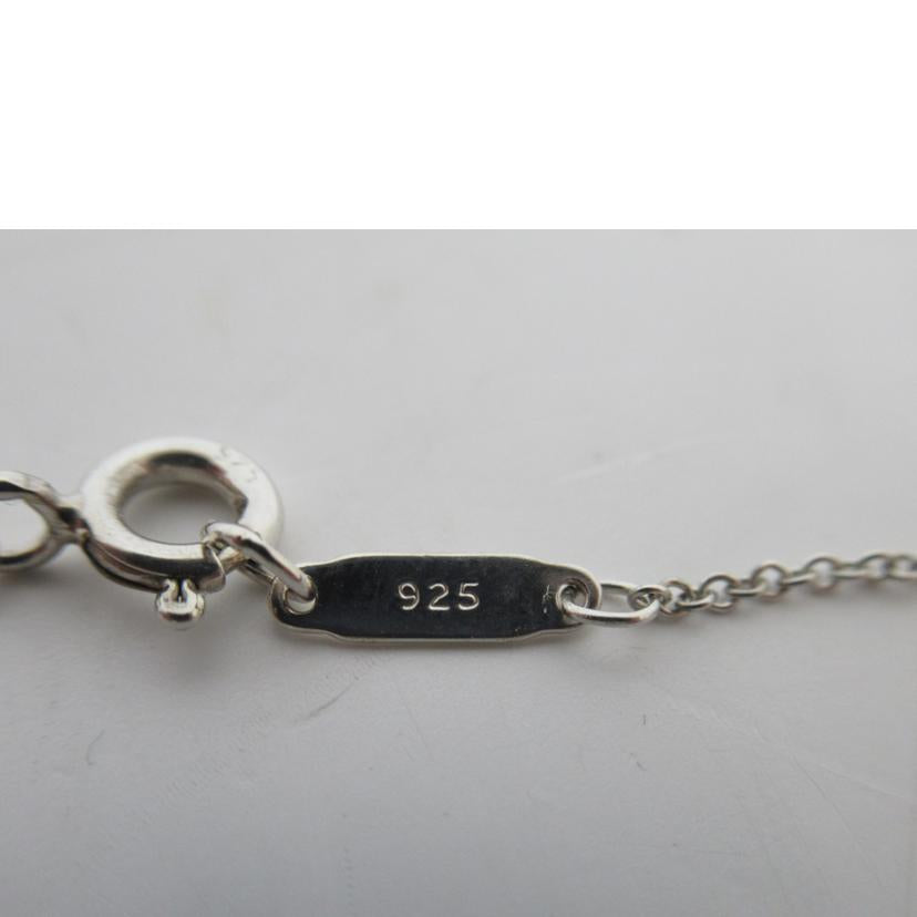 Tiffany＆CO/SVネックレス／インターロッキングサークル//Bランク/63