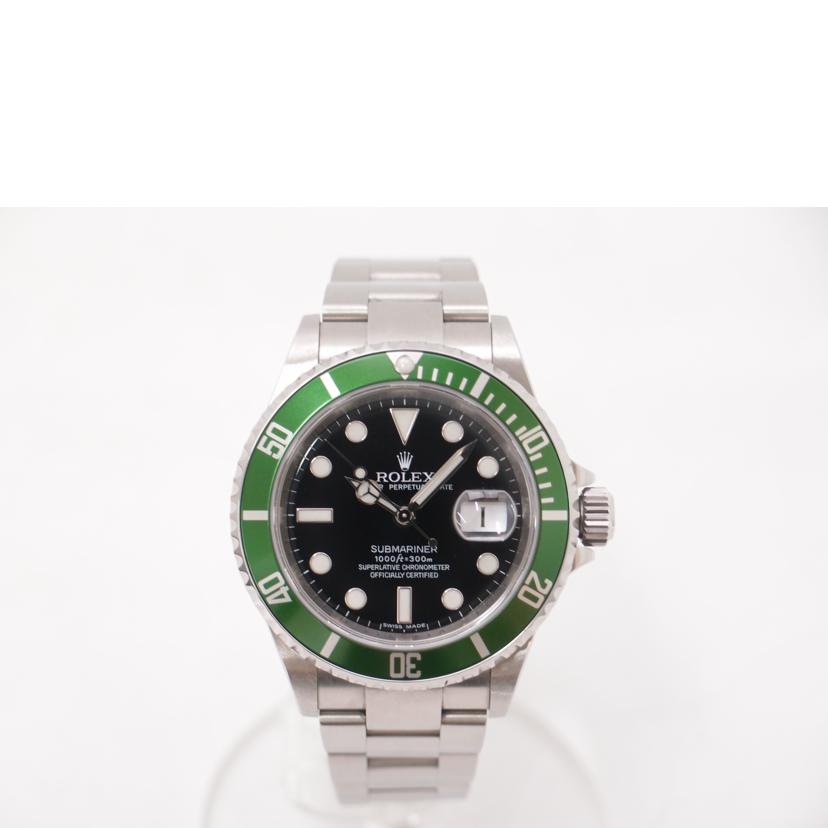 ROLEX ロレックス/サブマリーナ・デイト・グリーン/V番/自動巻き/16610LV//V14************/Aランク/69