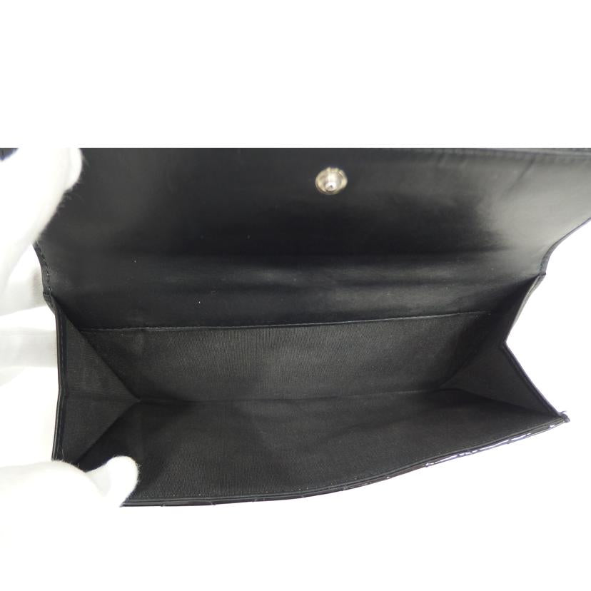 CHANEL シャネル/マトラッセパテントレザー折り財布//181*****/Bランク/82