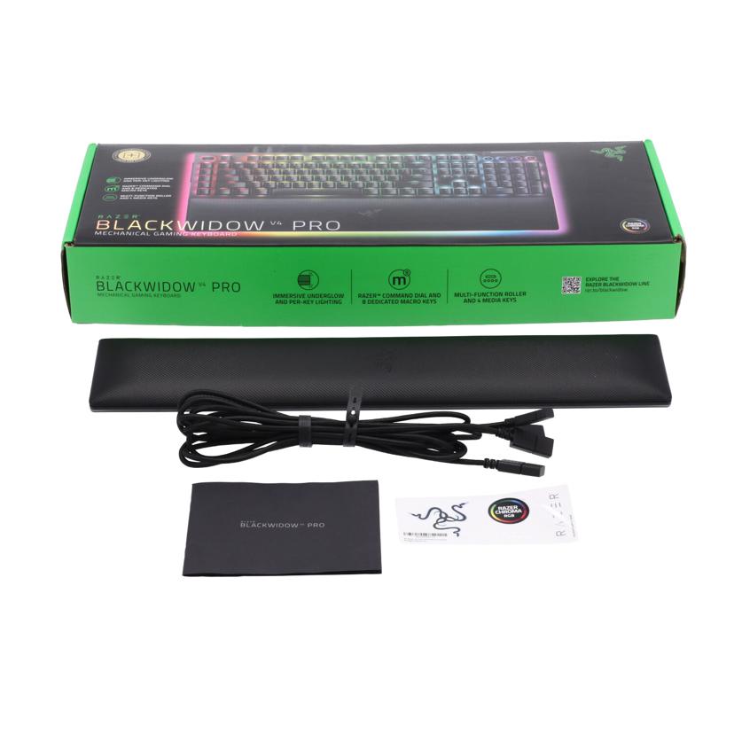 Razer レイザー　/ゲーミングキーボード／BLACKWIDOW　V4　pro/RZ03-04683100-R3J1//IO2310F84300455/ABランク/75