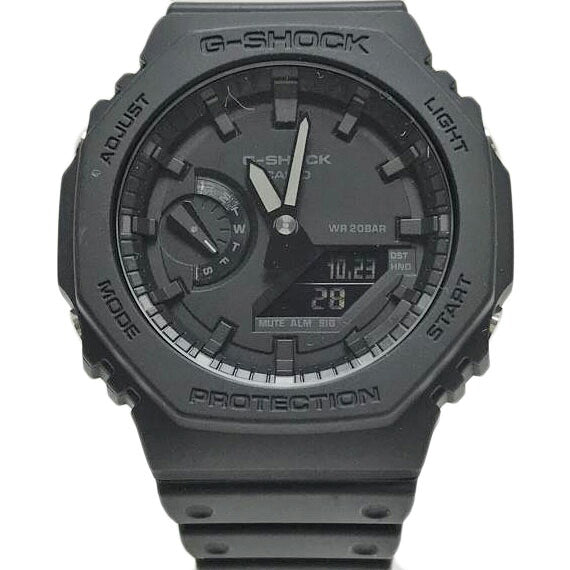 CASIO カシオ/G－SHOCK デジアナ ブラック/GA-2100//ABランク/51