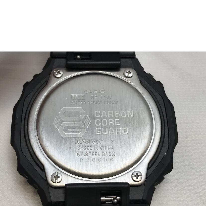 CASIO カシオ/G－SHOCK デジアナ ブラック/GA-2100//ABランク/51