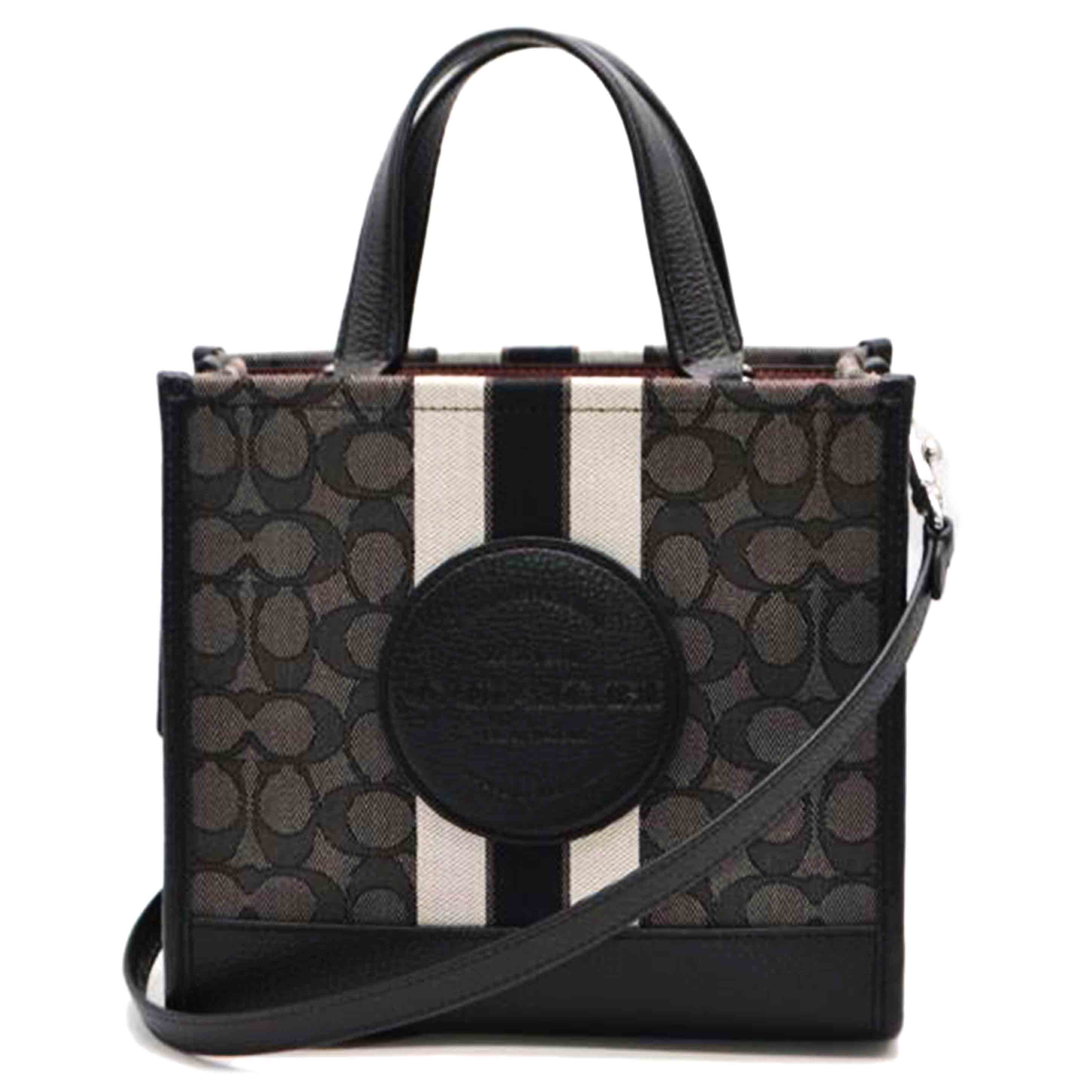 極美品✨コーチ ペリー ビジネスバッグ トートバッグ フルグレインレザー 黒 COACH（コーチ） 並行輸入 トートバッグ リファインド ペブルレザー