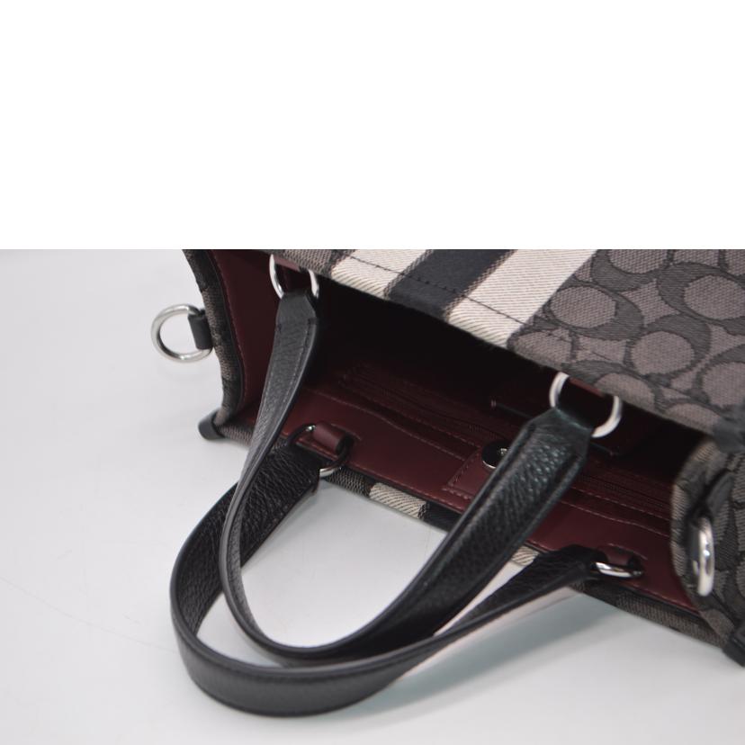 COACH コーチ/シグネチャージャカードデンプシートート22/CQ878//M23**/Aランク/89