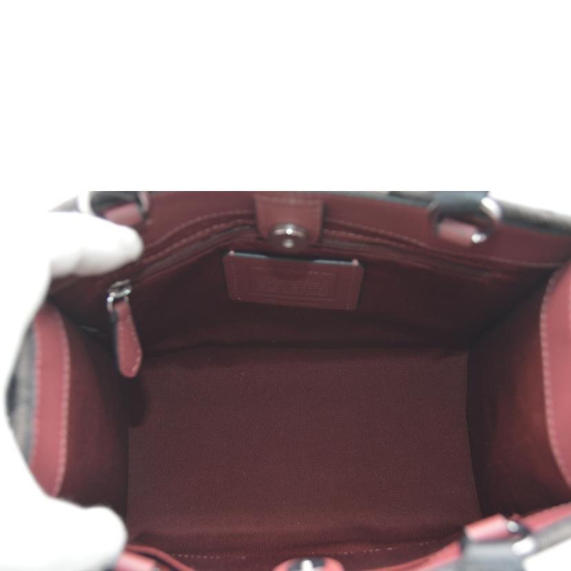 COACH コーチ/シグネチャージャカードデンプシートート22/CQ878//M23**/Aランク/89