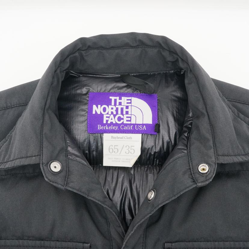 NORTH　FACE　PURPLE ノースフェイス　パープルレーベル/光電子ダウンジャケット／黒/ND2456N//Bランク/42