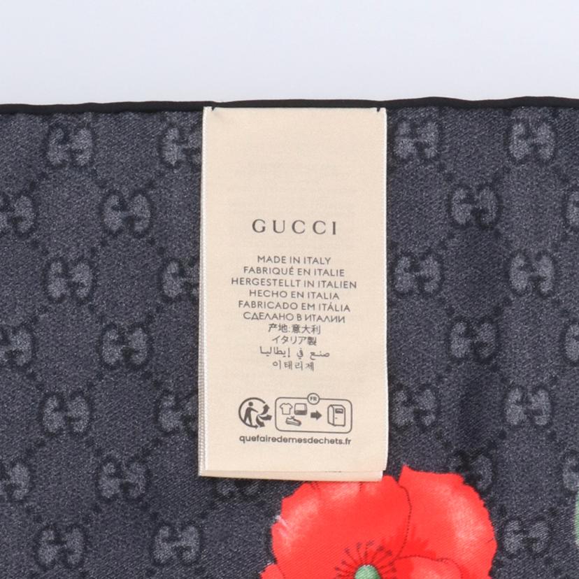 GUCCI グッチ/GGフラワーシルクスカーフ/760711//ｻｲｽﾞ:90cm/Aランク/91