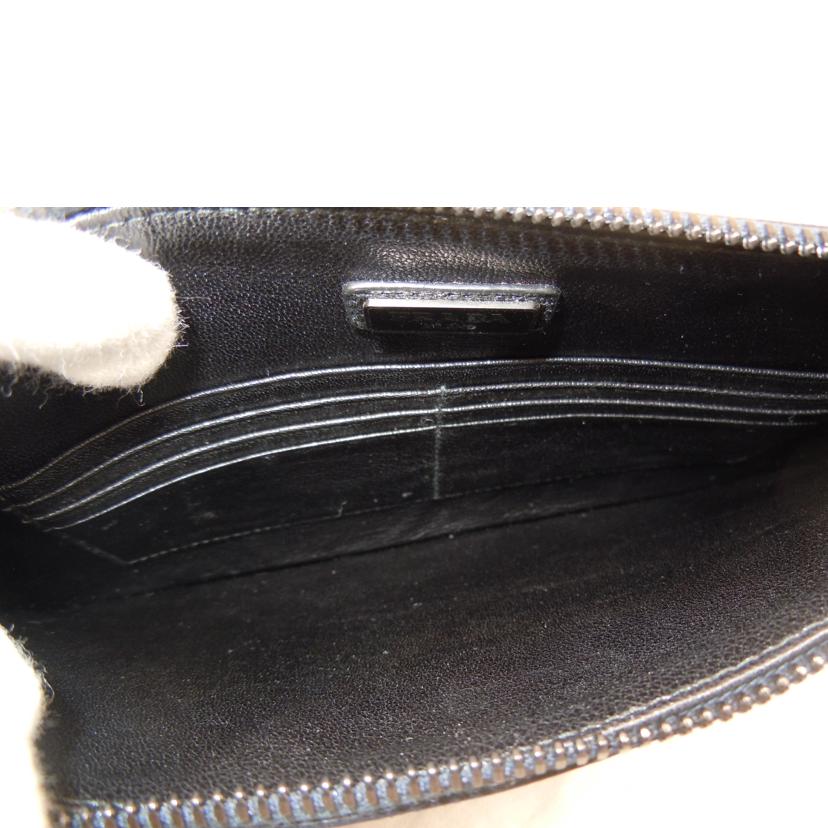 PRADA/サフィアーノレザージップポーチクラッチバッグ//236/Aランク/92