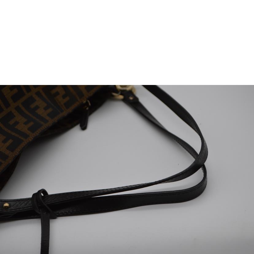 FENDI フェンディ/ズッカラインショルダーレザートート/8BR652-JWU//128*****/ABランク/89