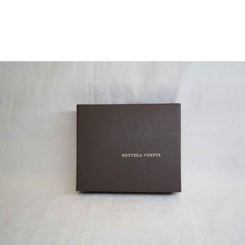 BOTTEGA VENETA/イントレチャートコンパクトウォレットブラック//Aランク/92