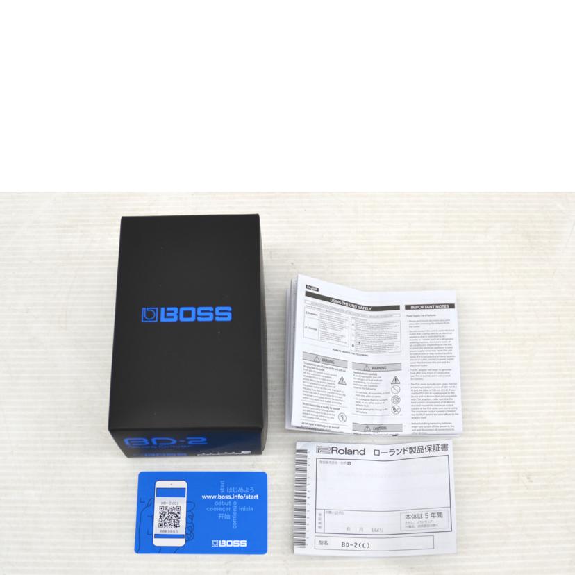 BOSS ボス/オーバードライブ/BD-2//Aランク/75