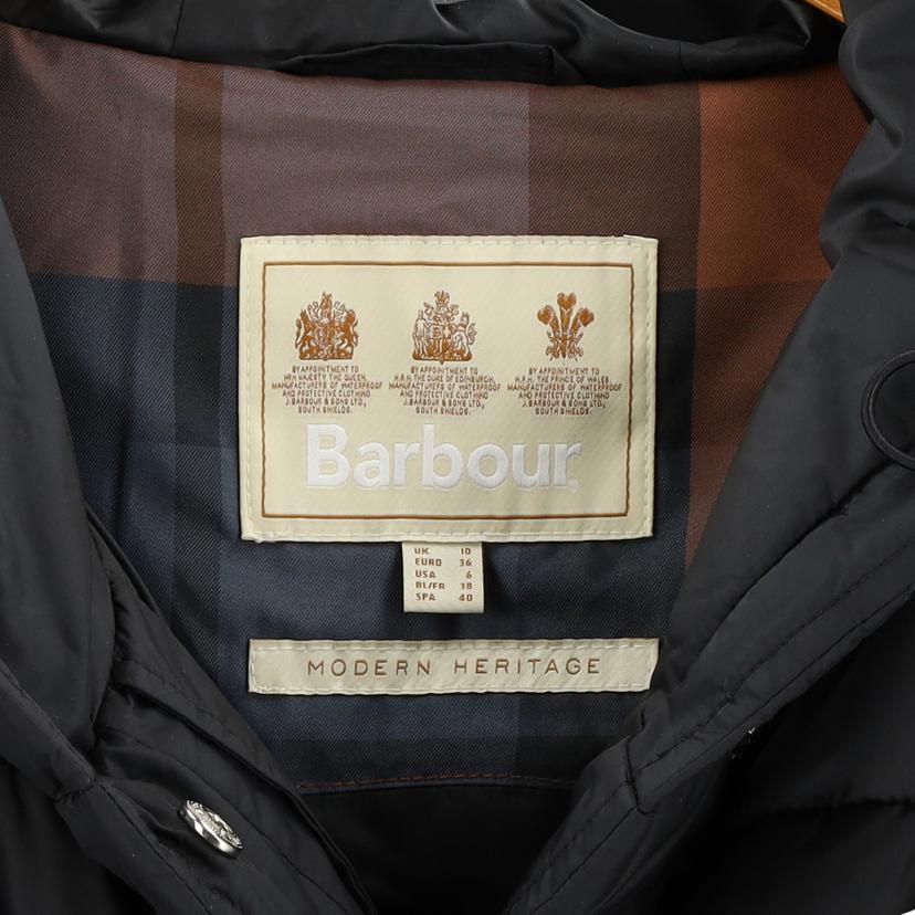 Barbour バブアー/ファイバーダウンロングコート/LQU1264BK11//ｻｲｽﾞ:38/Aランク/91