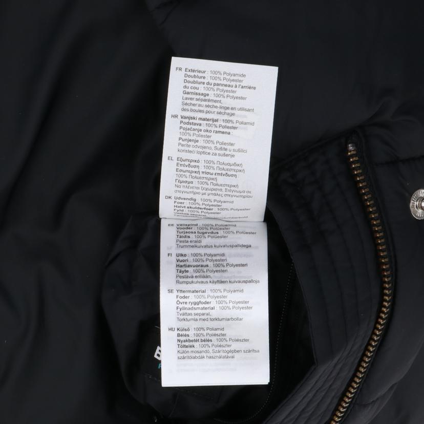Barbour バブアー/ファイバーダウンロングコート/LQU1264BK11//ｻｲｽﾞ:38/Aランク/91